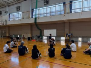 実技１　車いすバスケットボール